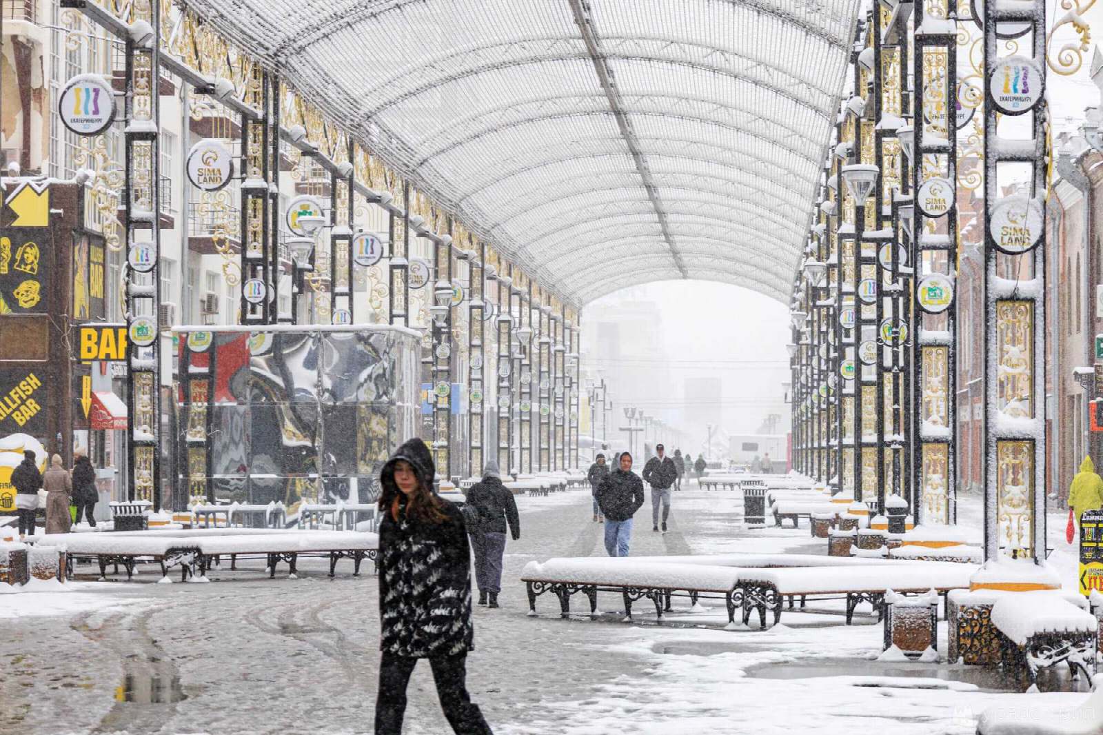 снегопад в екатеринбурге 4 мая 2024 года