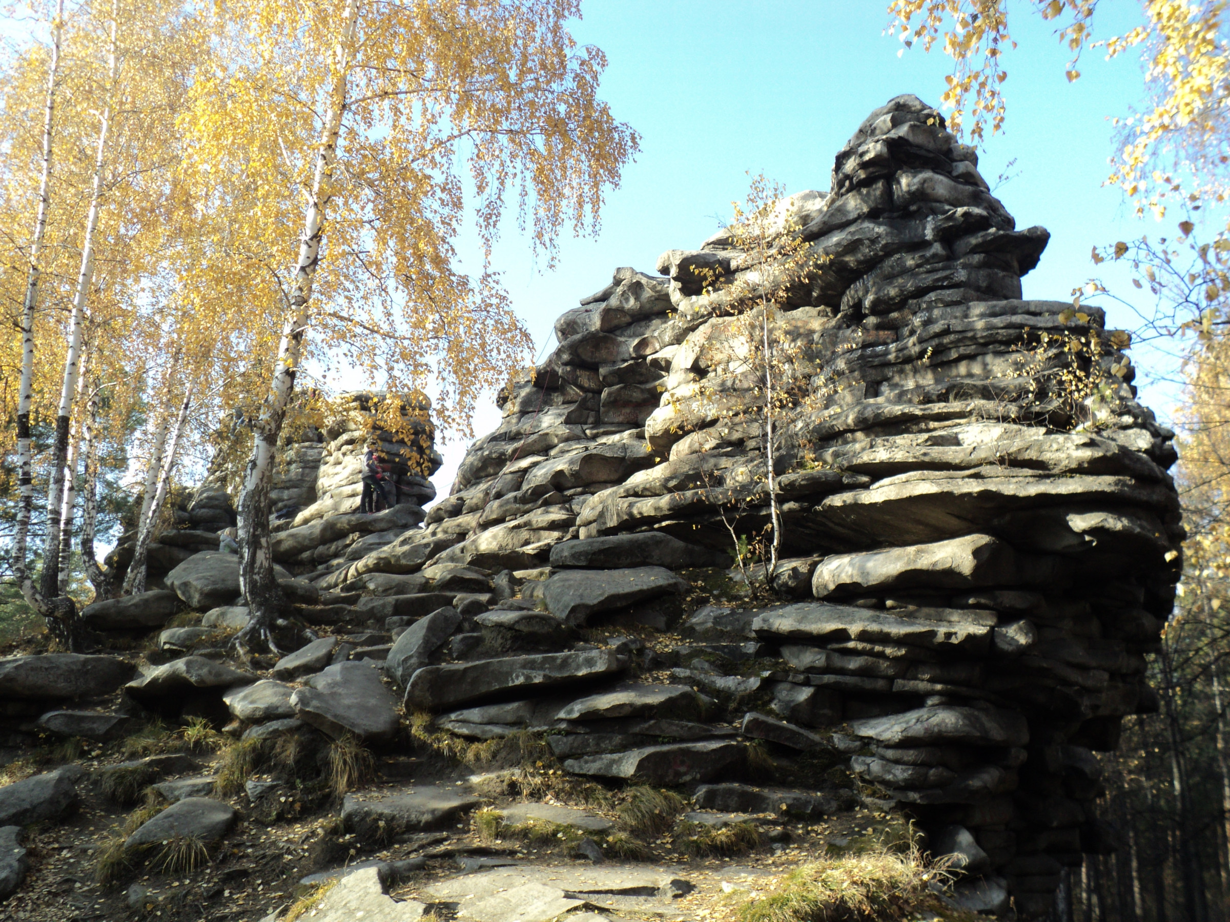 Чёртово Городище осенью