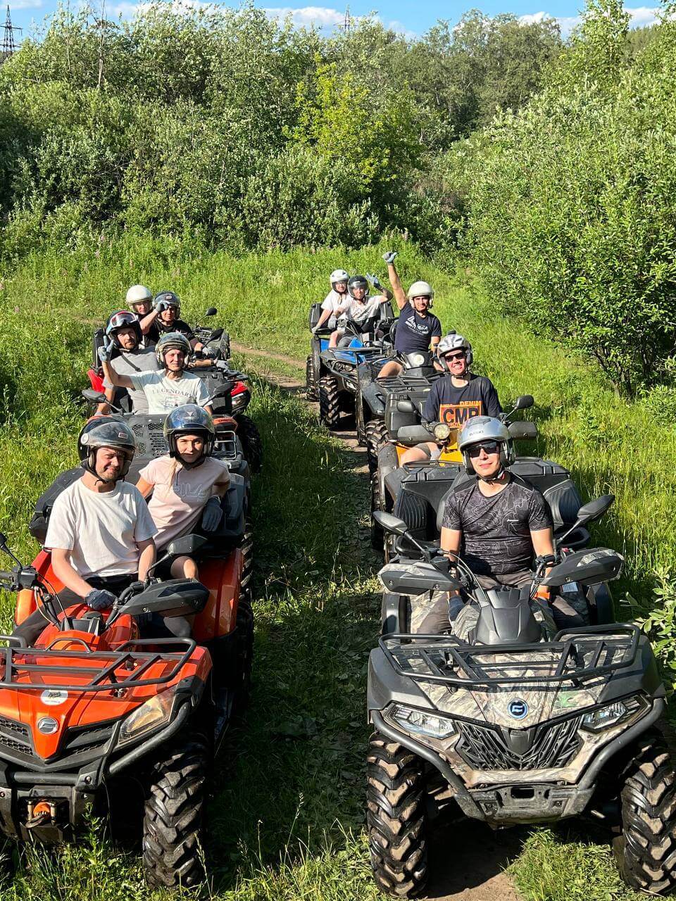 Crazy Vikings — квадроцикл на трассе СК «Уктус», Екатеринбург