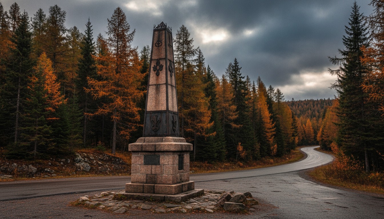 Обелиск «Европа — Азия» на Урале