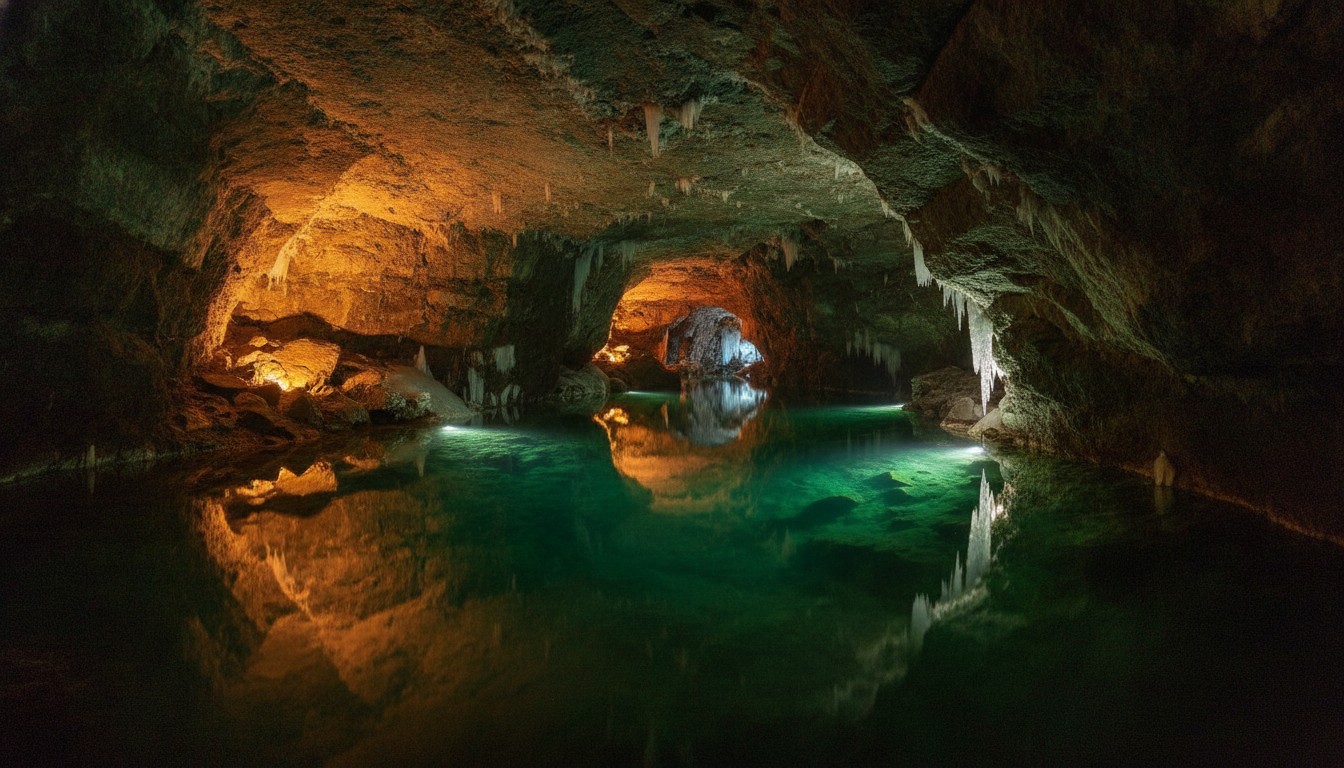 Кунгурская ледяная пещера