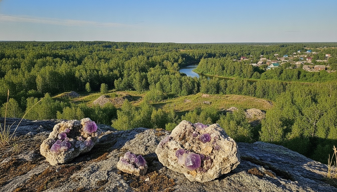 Самоцветный пояс Урала: копи Мурзинки, писаницы реки Реж и как туда добраться