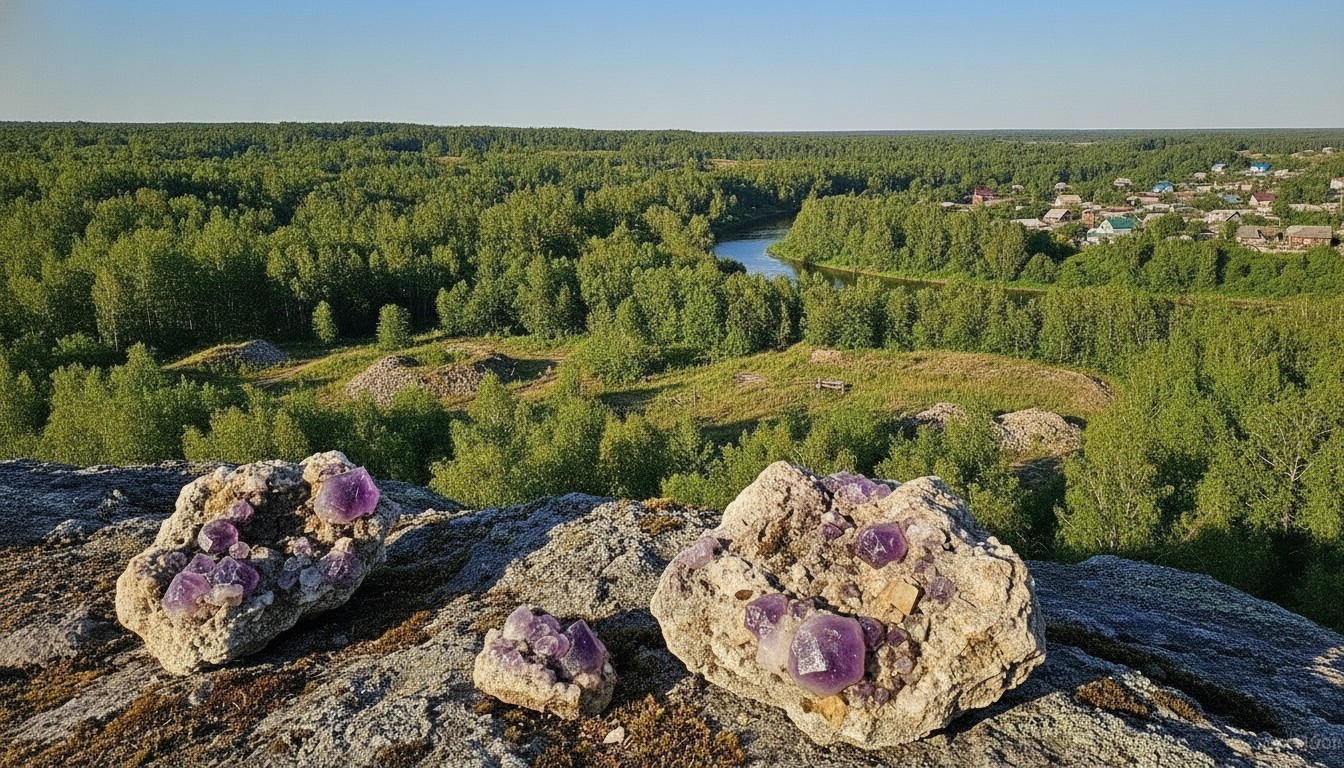 Самоцветный пояс Урала: копи Мурзинки, писаницы реки Реж и как туда добраться