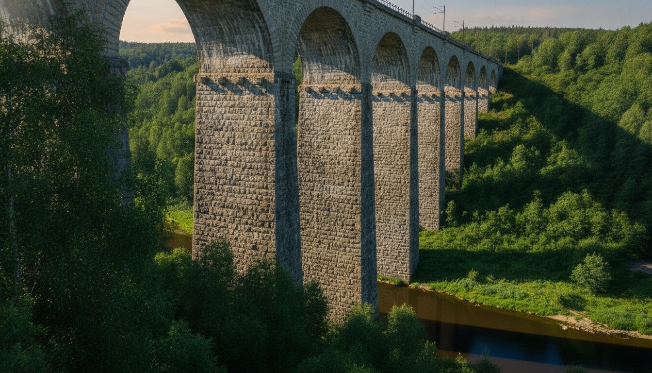 Красноуфимские виадуки на Среднем Урале: старинные каменные мосты, как добраться и что рядом