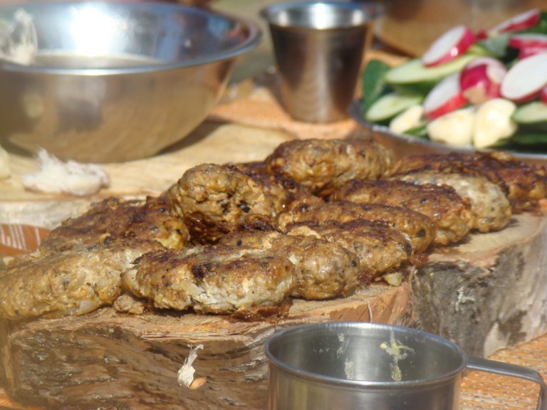Мясное блюдо полевой кухни в экспедиции — Блюда из мяса №5