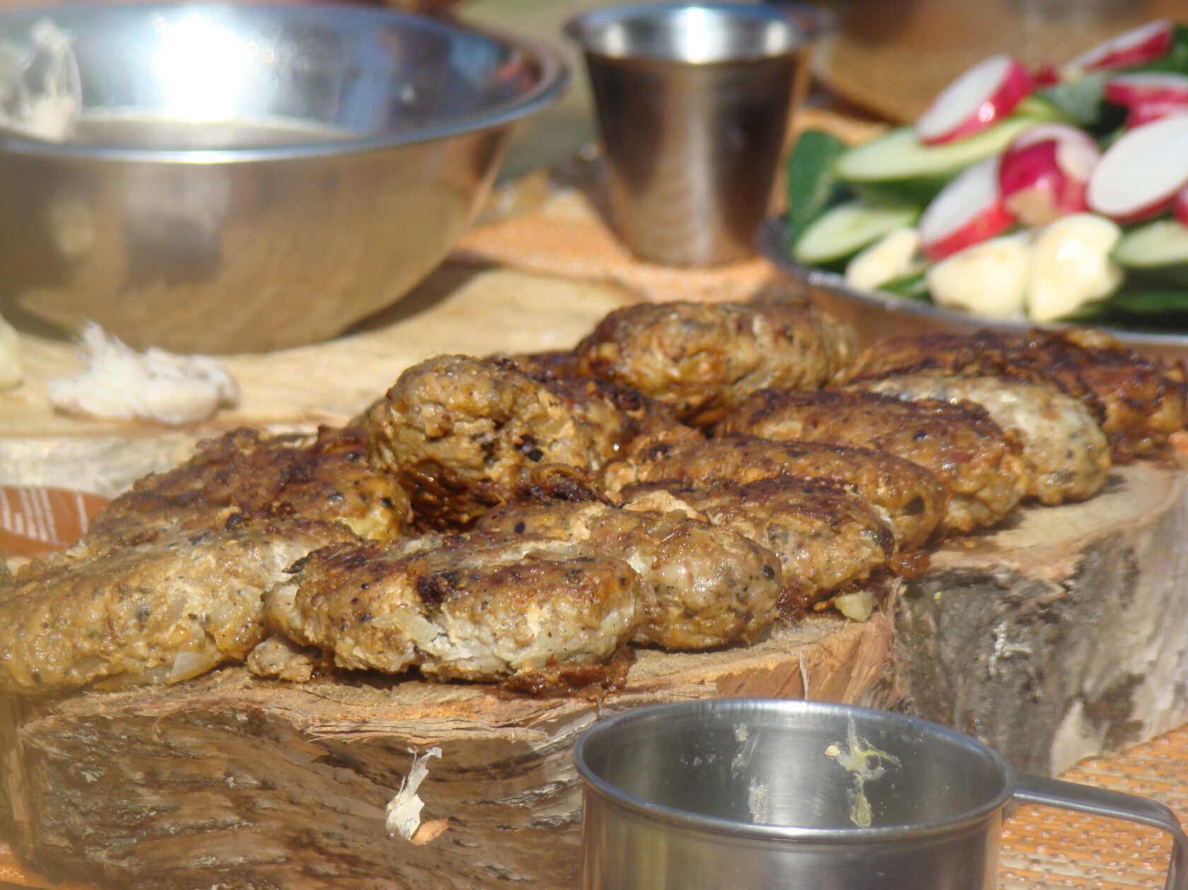 Мясное блюдо полевой кухни в экспедиции — Блюда из мяса №5