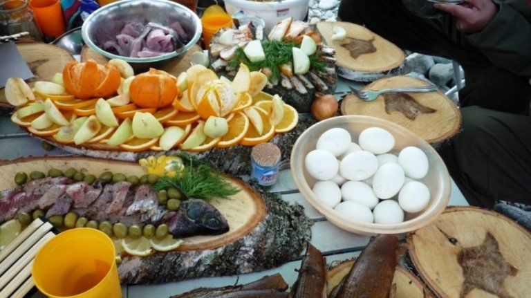 Закуски на полевой кухне в экспедиции по Уралу — Закуски №5