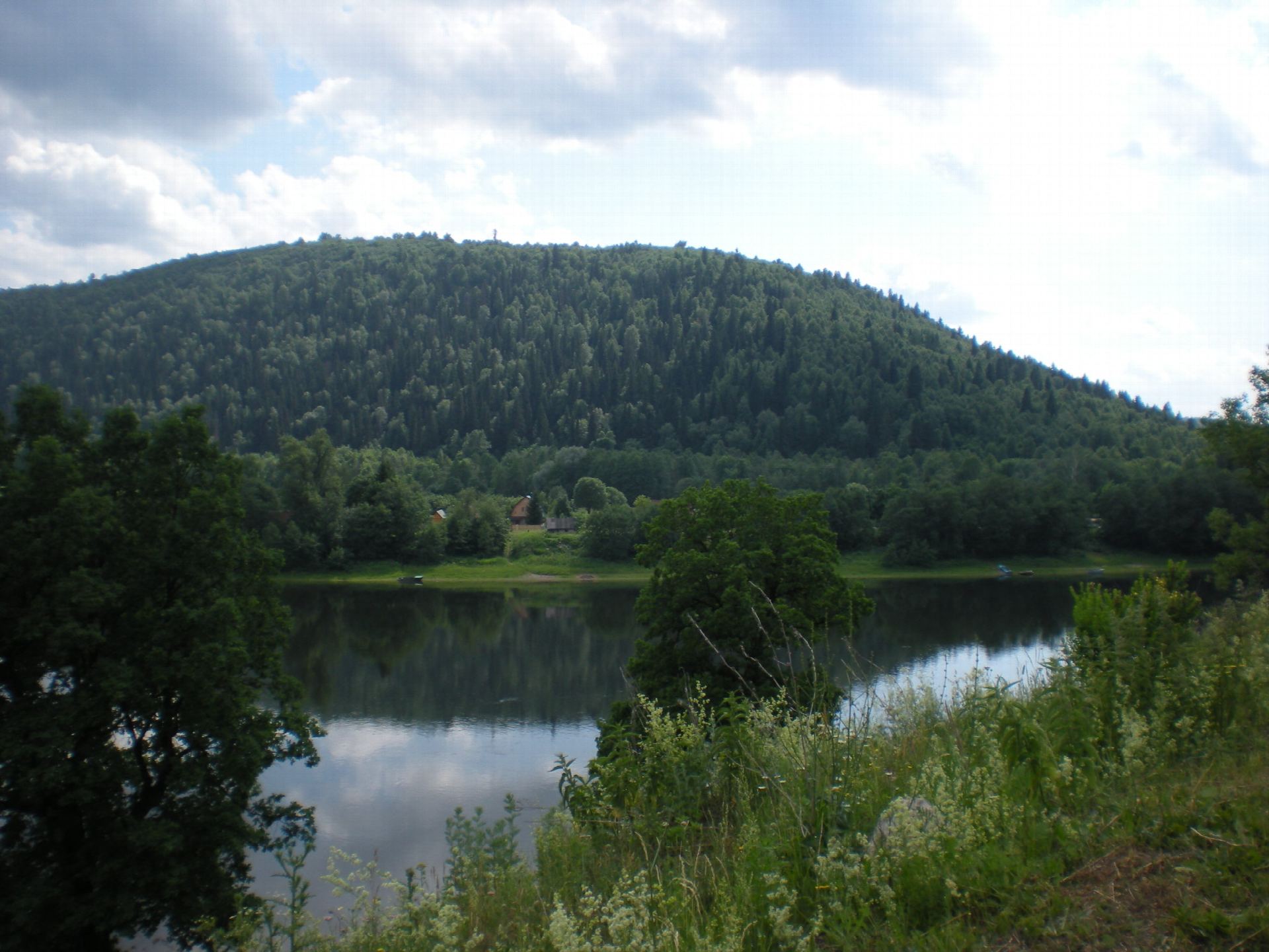 Берега реки Уфы